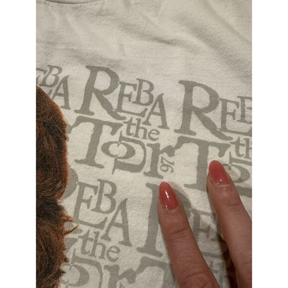 Reba Mcentire 90s Country Music T Shirt XL Lot 2 Graphic Tee Murina Hanes SS - Picture 6 of 16